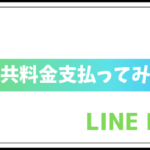 LINE Payで電気料金支払ってみたよ。二重支払いは出来ない仕様